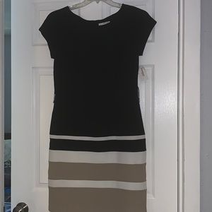 Slim fitting knee length dress